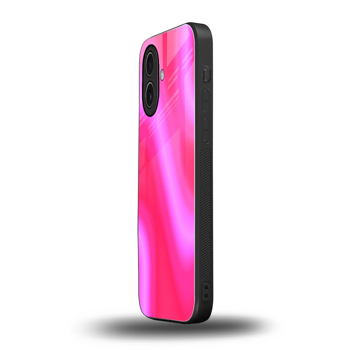 Blush Flow iphone 17 mobile cover | shockproof glass phone case