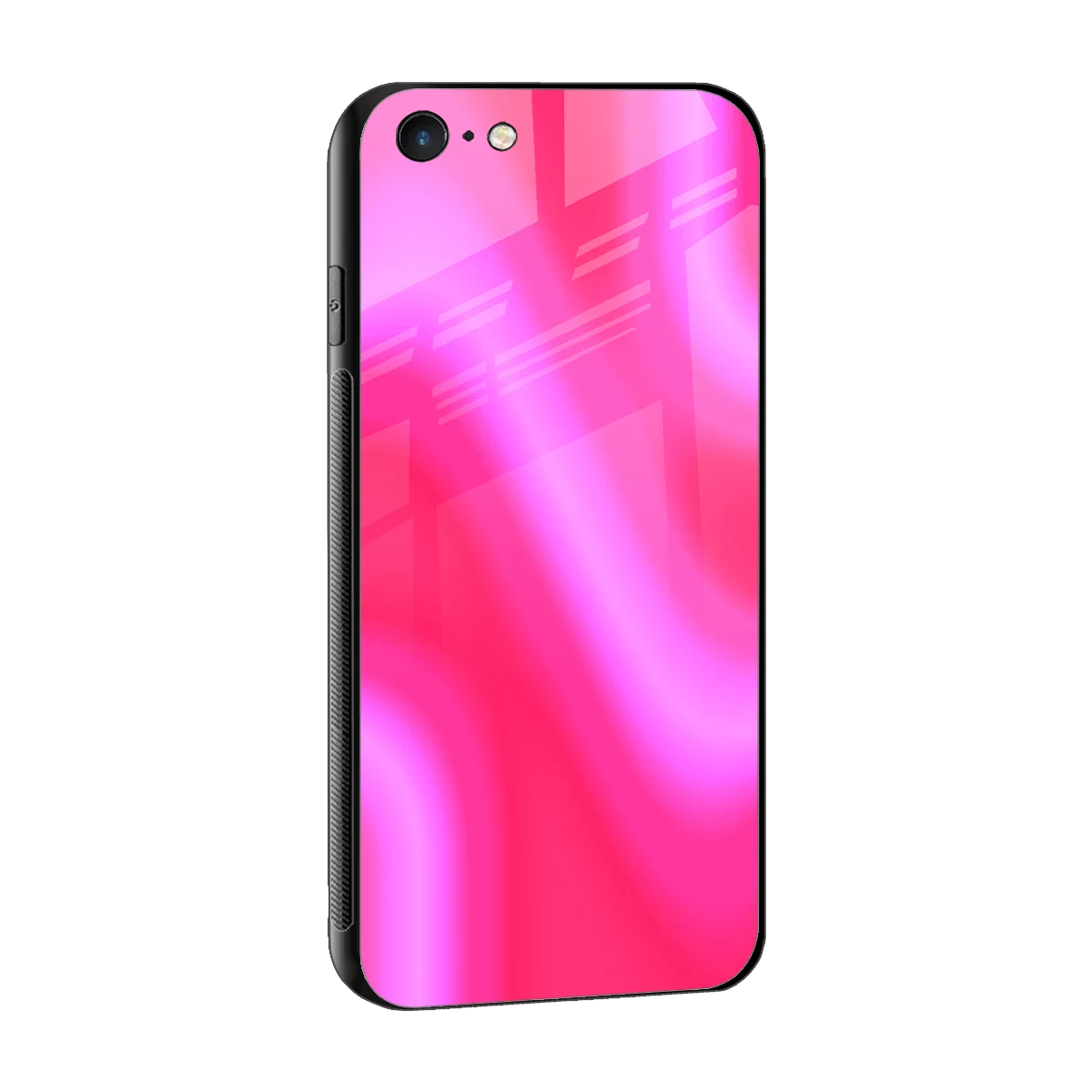 Blush Flow sleek iphone 6s cover with tempered glass back and TPU edges