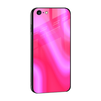 Blush Flow sleek iphone 6s cover with tempered glass back and TPU edges