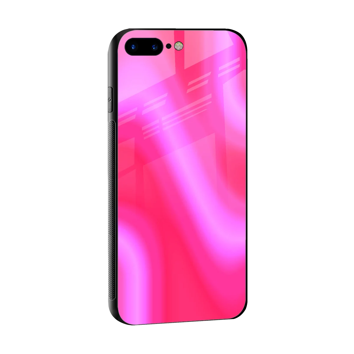 Blush Flow sleek iphone 7 plus cover with tempered glass back and TPU edges