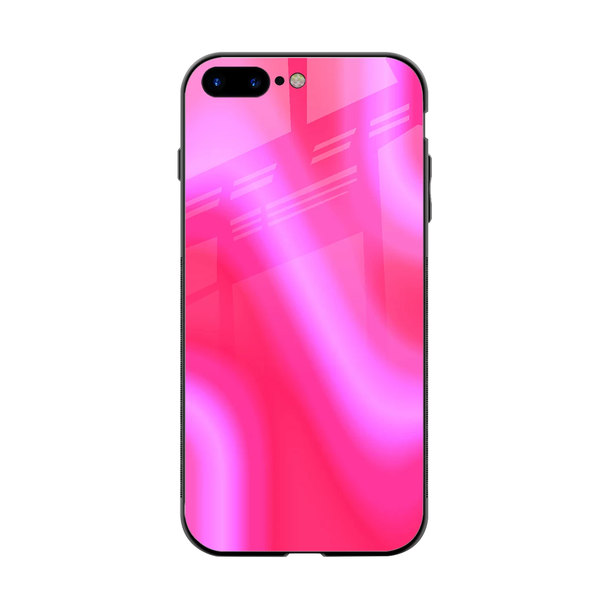 Blush Flow back phone cover | glass case for iphone 7 plus