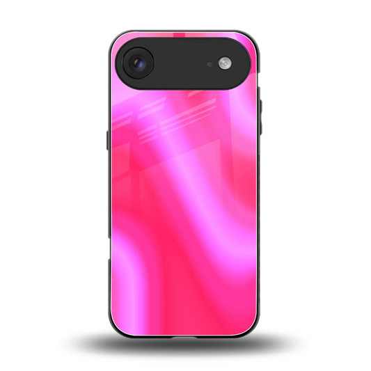 Blush Flow back phone cover | glass case for iphone air
