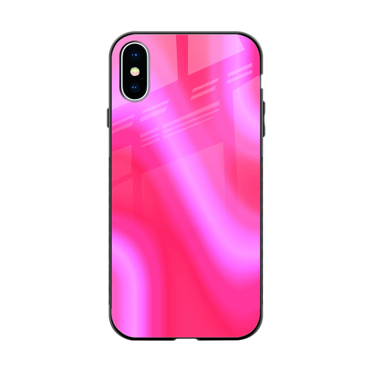 Blush Flow back phone cover | glass case for iphone x