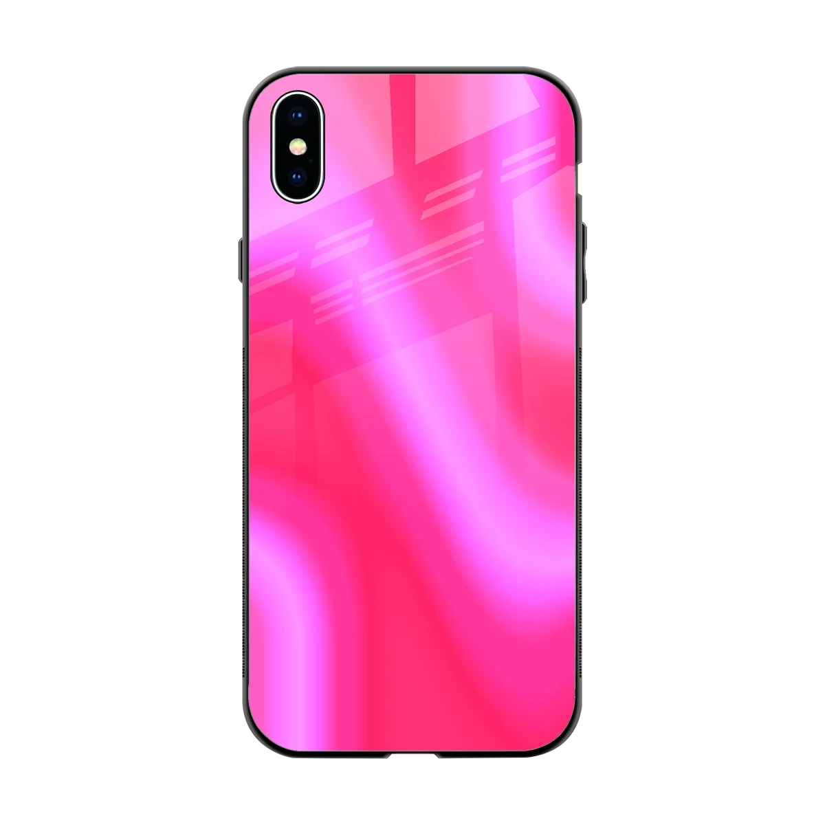Blush Flow back phone cover | glass case for iphone xs max