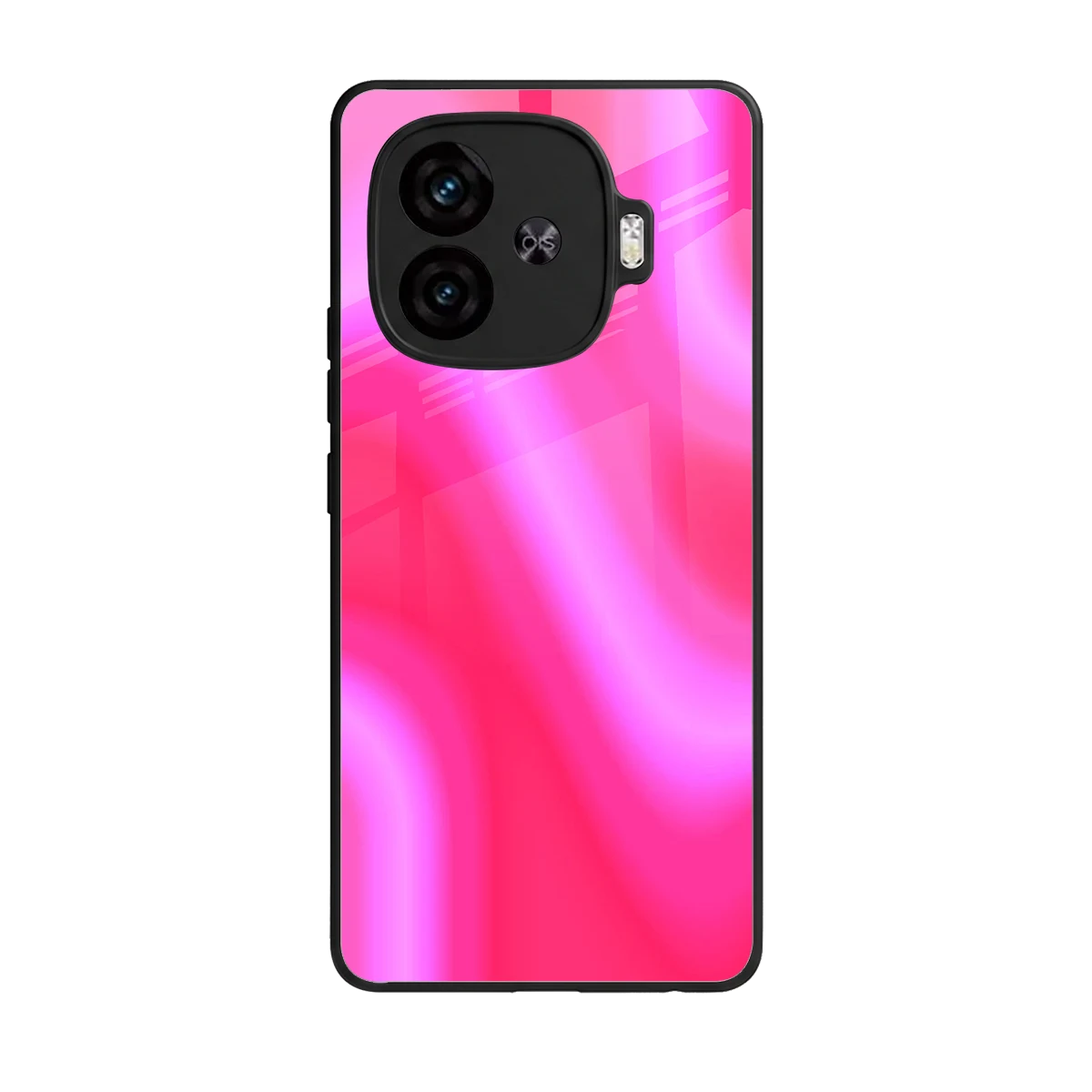 Blush Flow back phone cover | glass case for iqoo neo 10r 5g