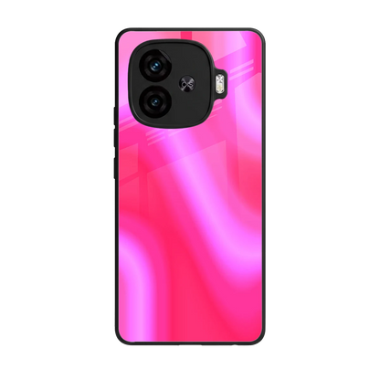 Blush Flow back phone cover | glass case for iqoo neo 10r 5g