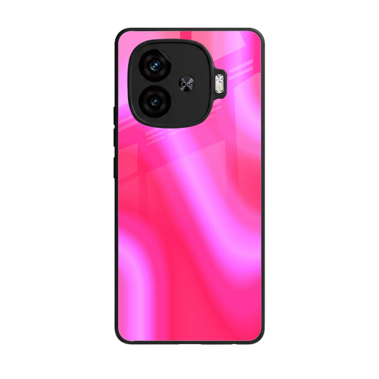 Blush Flow back phone cover | glass case for iqoo neo 10r 5g