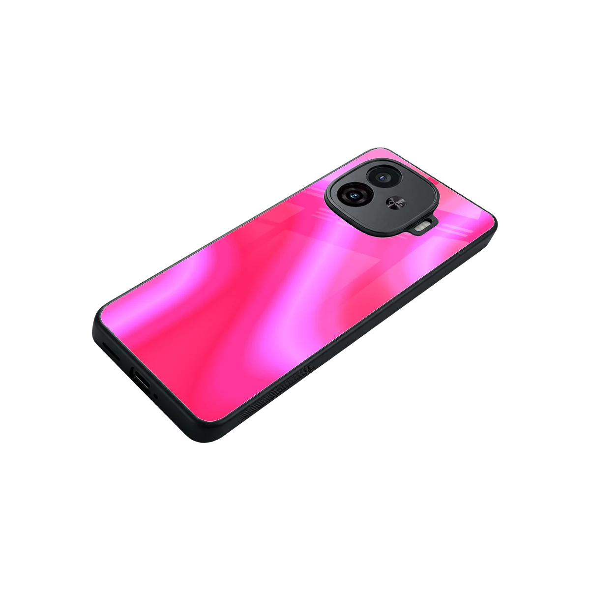 Blush Flow stylish phone case for iqoo neo 10r 5g | glossy glass and slim fit
