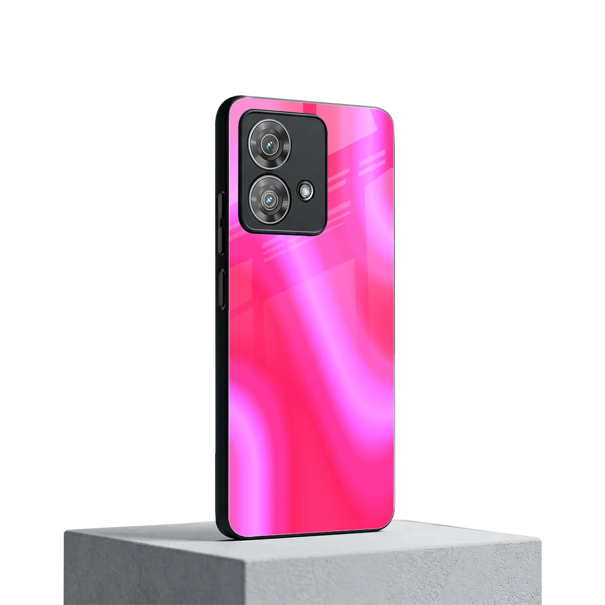 Blush Flow motorola edge 40 neo 5g mobile cover | shockproof glass phone case