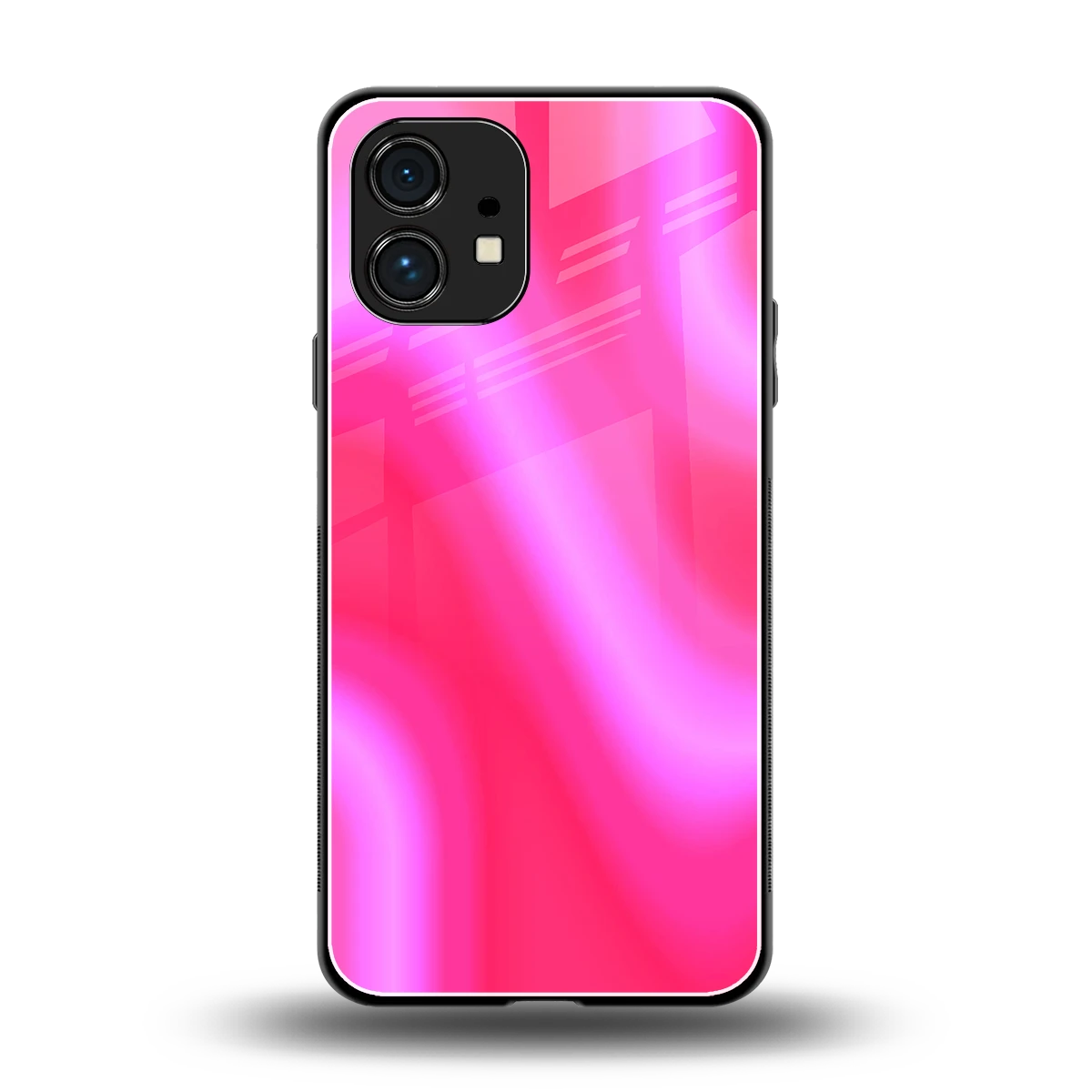 Blush Flow back phone cover | glass case for nothing phone 1