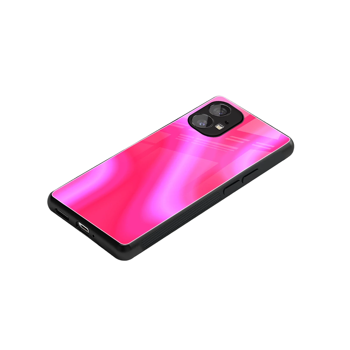 Blush Flow stylish phone case for nothing phone 1 | glossy glass and slim fit