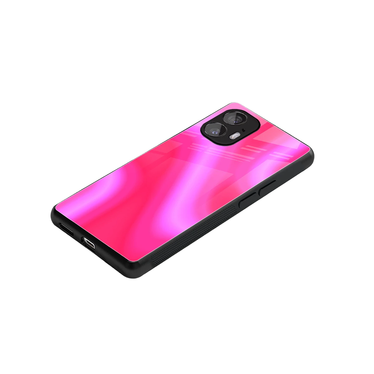 Blush Flow stylish phone case for nothing phone 2 | glossy glass and slim fit