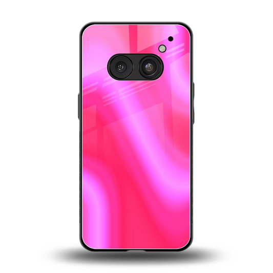 Blush Flow back phone cover | glass case for nothing phone 2a