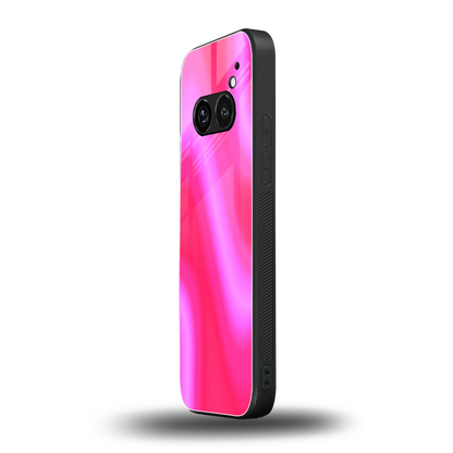 Blush Flow nothing phone 2a mobile cover | shockproof glass phone case