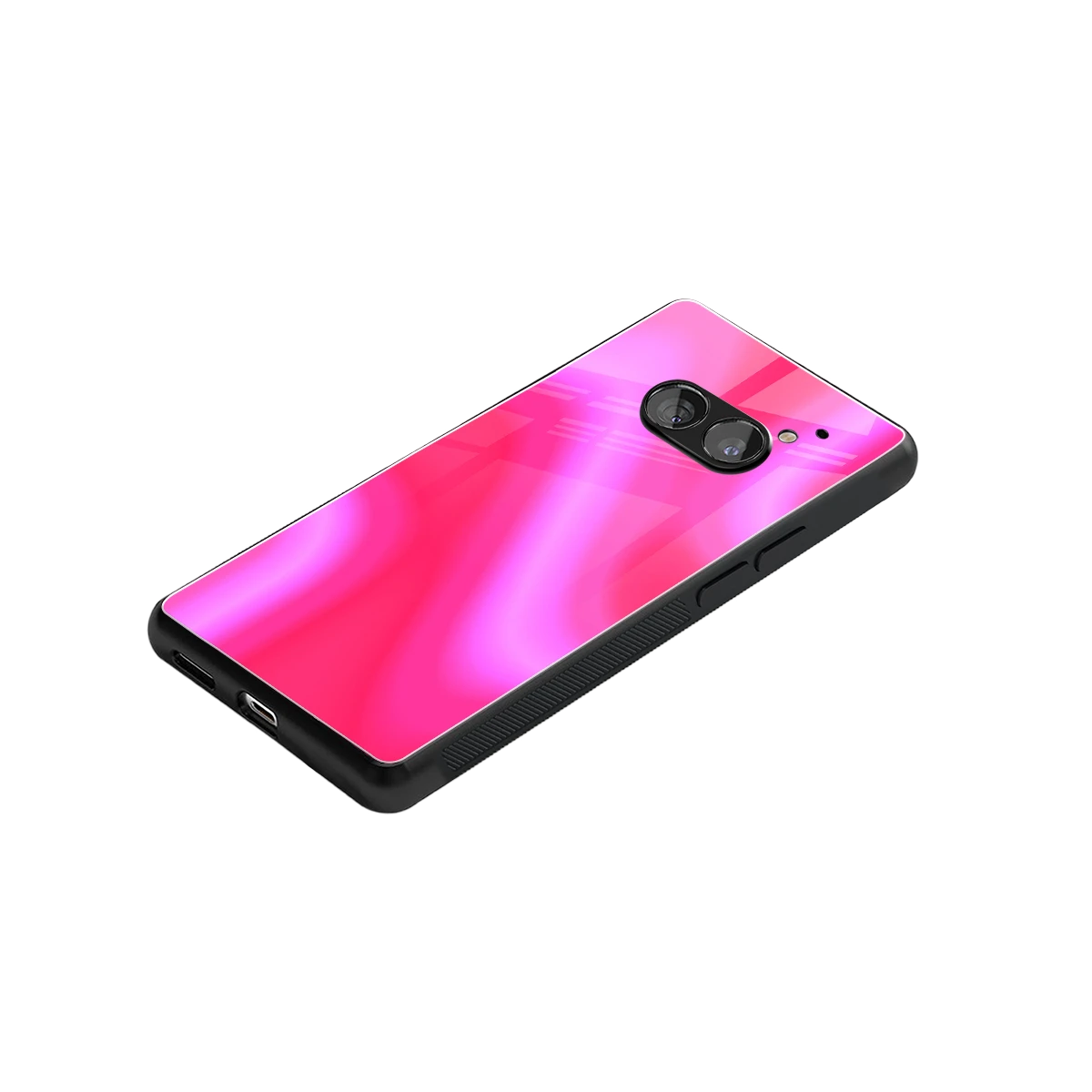 Blush Flow stylish phone case for nothing phone 2a | glossy glass and slim fit