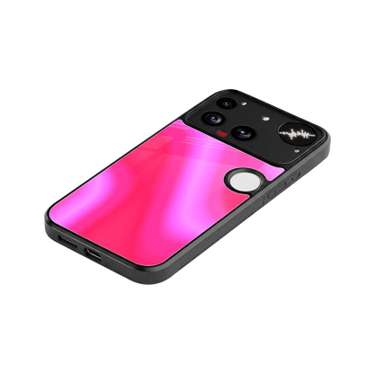 Blush Flow stylish phone case for nothing phone 3 | glossy glass and slim fit