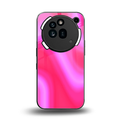 Blush Flow back phone cover | glass case for nothing phone 3a pro