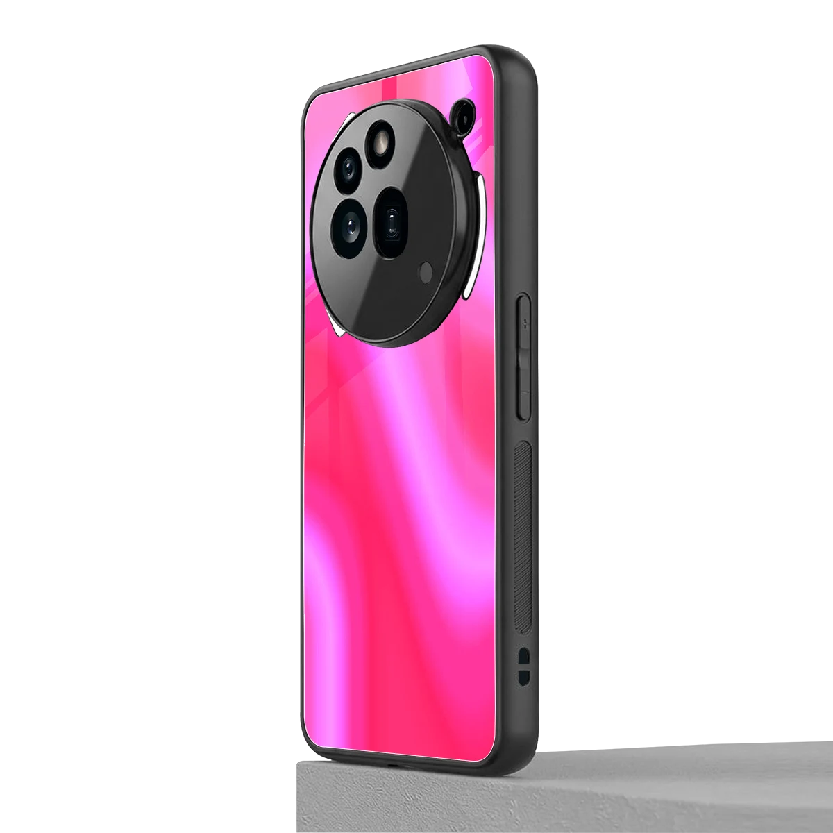 Blush Flow nothing phone 3a pro mobile cover | shockproof glass phone case
