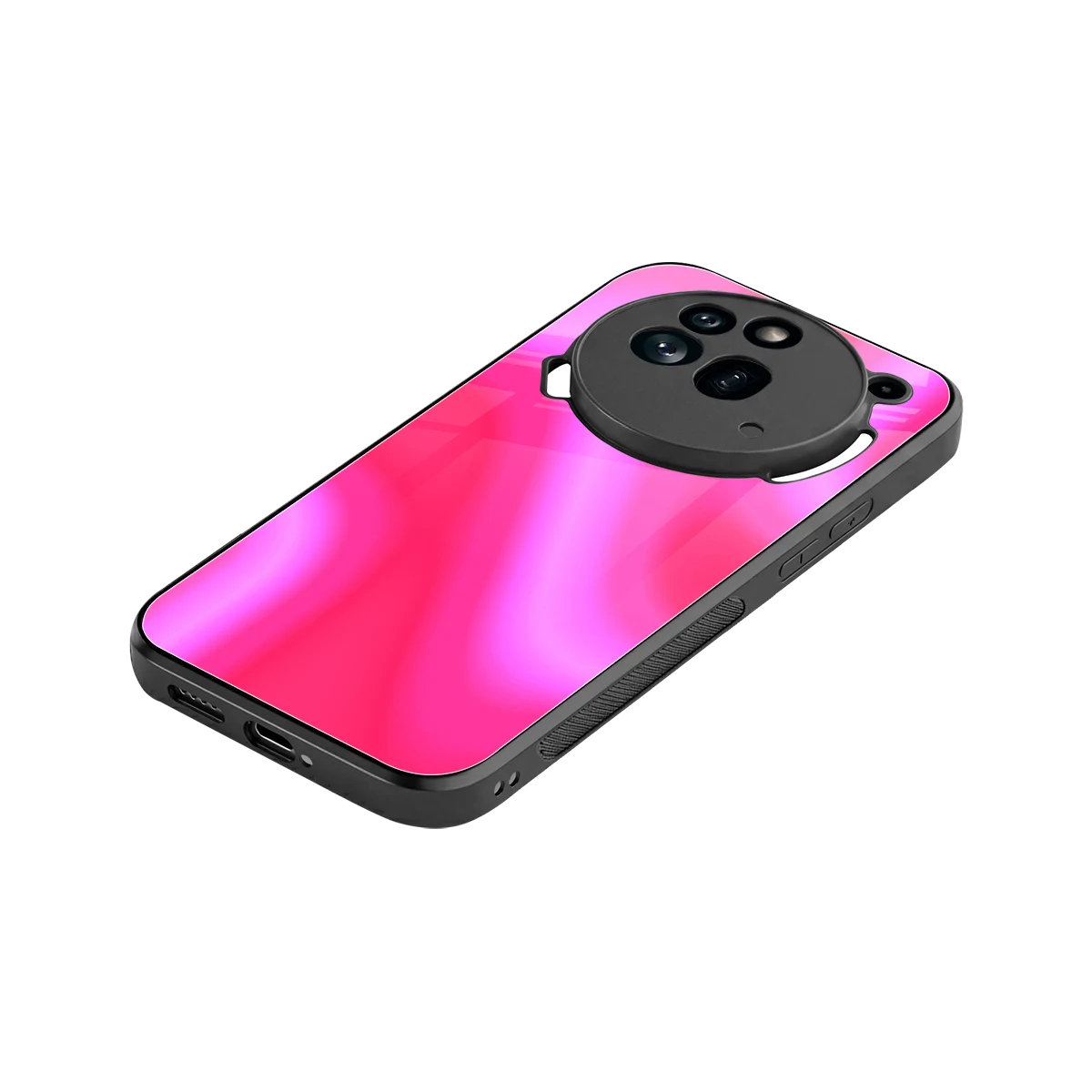 Blush Flow stylish phone case for nothing phone 3a pro | glossy glass and slim fit
