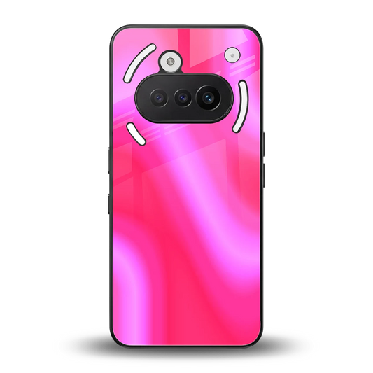 Blush Flow back phone cover | glass case for nothing phone 3a
