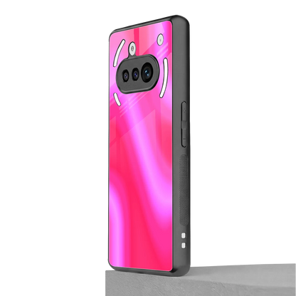 Blush Flow nothing phone 3a mobile cover | shockproof glass phone case