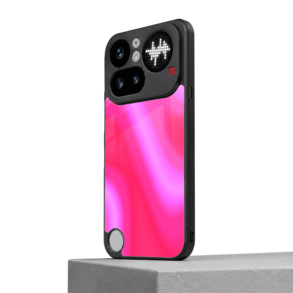 Blush Flow nothing phone 4a pro mobile cover | shockproof glass phone case