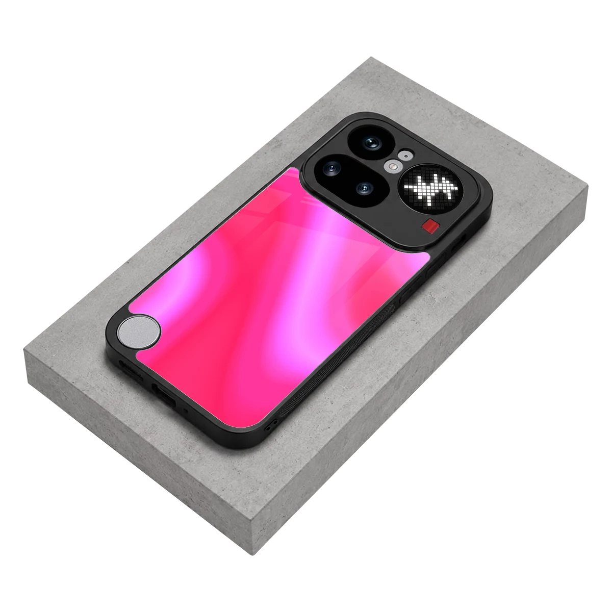 Blush Flow stylish phone case for nothing phone 4a pro | glossy glass and slim fit