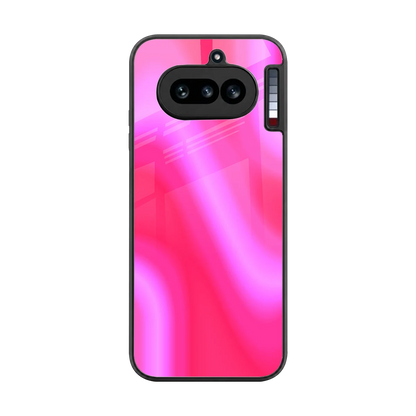 Blush Flow back phone cover | glass case for nothing phone 4a