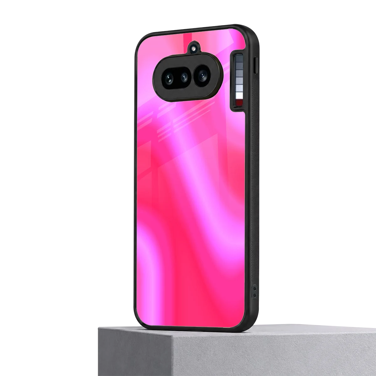Blush Flow nothing phone 4a mobile cover | shockproof glass phone case