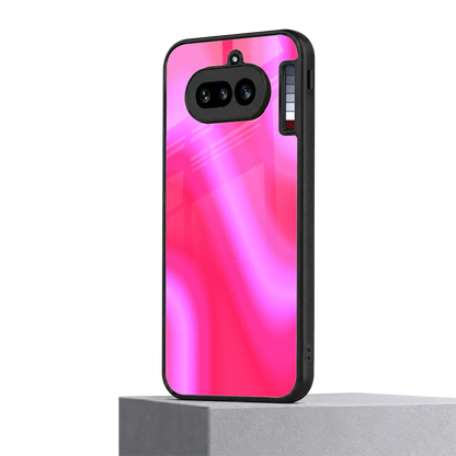 Blush Flow nothing phone 4a mobile cover | shockproof glass phone case
