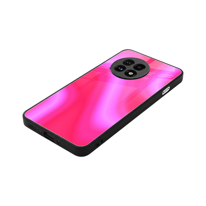 Blush Flow stylish phone case for oneplus 13r | glossy glass and slim fit