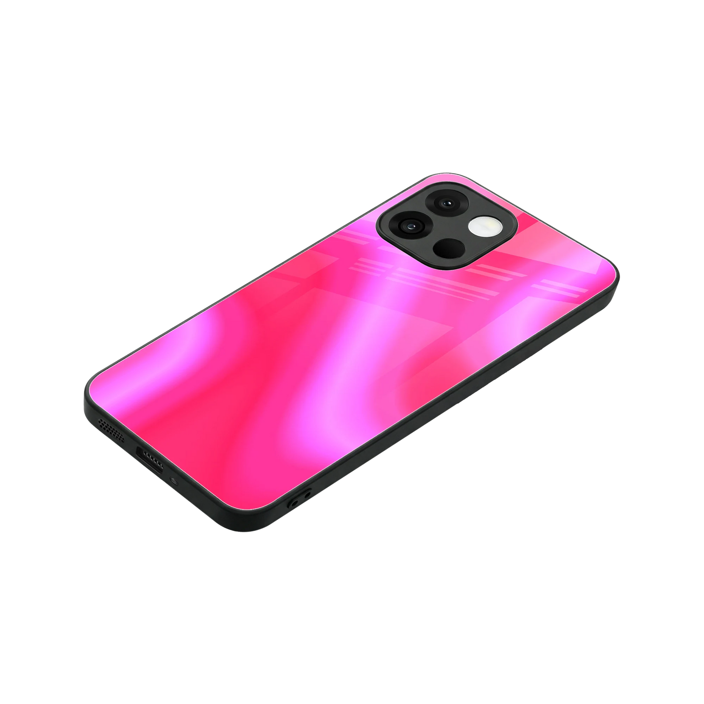 Blush Flow stylish phone case for oneplus 13s | glossy glass and slim fit