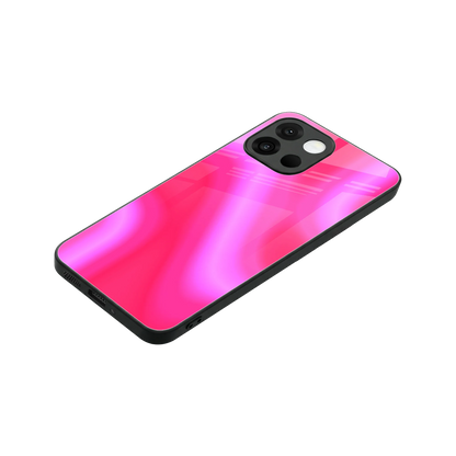 Blush Flow stylish phone case for oneplus 13s | glossy glass and slim fit