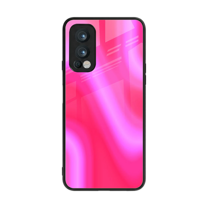 Blush Flow back phone cover | glass case for oneplus nord 2