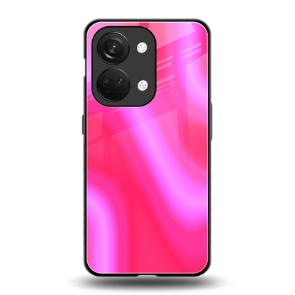 Blush Flow back phone cover | glass case for oneplus nord 3