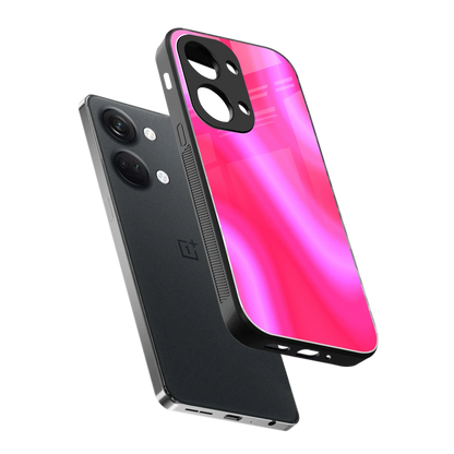 Blush Flow sleek oneplus nord 3 cover with tempered glass back and TPU edges