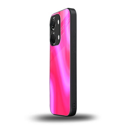 Blush Flow oneplus nord 3 mobile cover | shockproof glass phone case