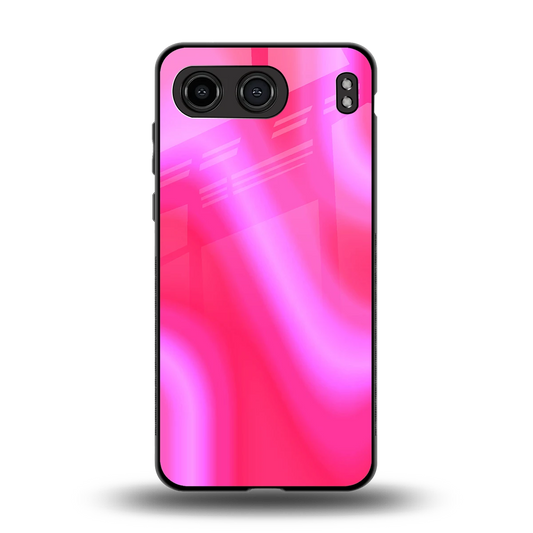 Blush Flow back phone cover | glass case for oneplus nord 4