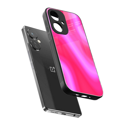 Blush Flow sleek oneplus nord ce 3 cover with tempered glass back and TPU edges