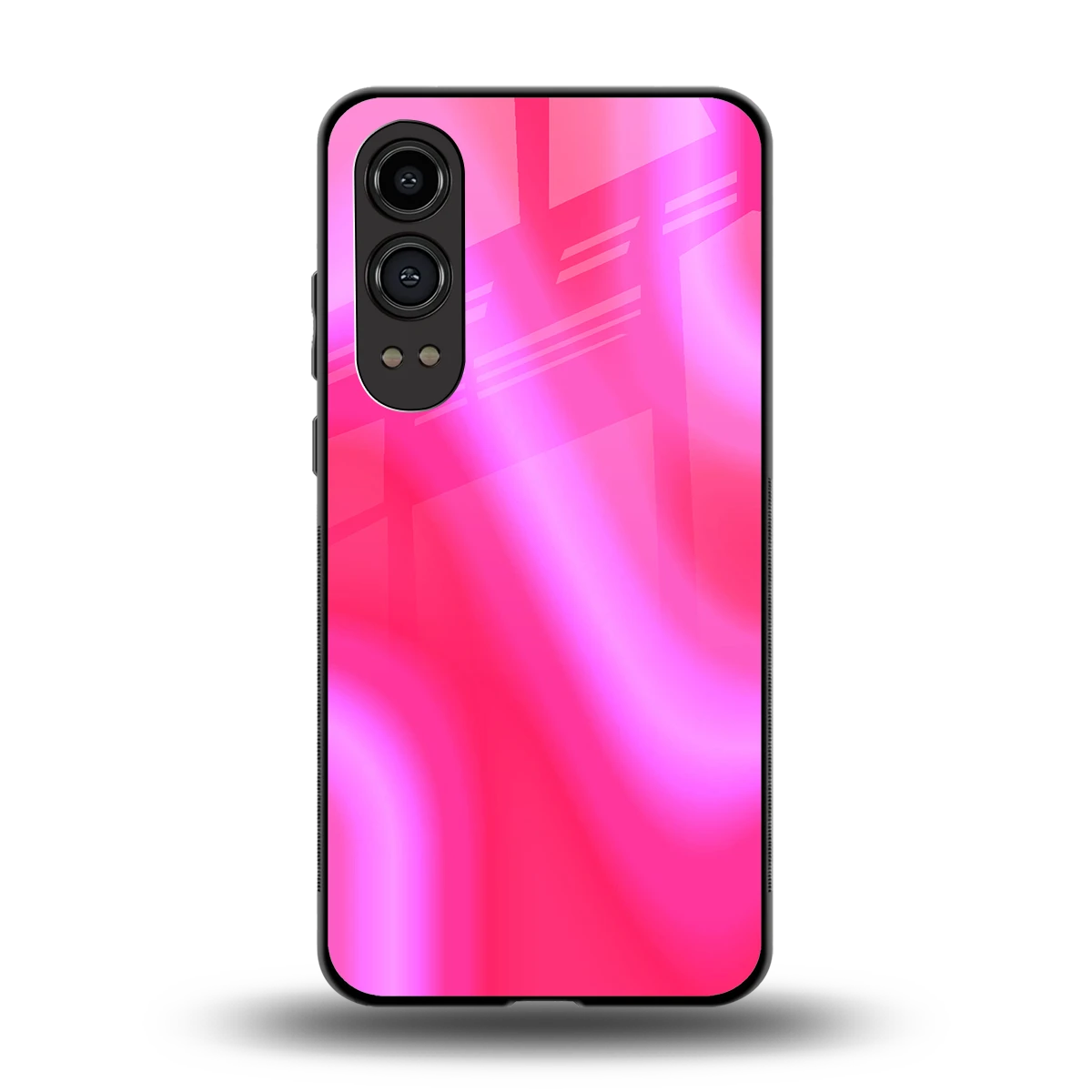 Blush Flow back phone cover | glass case for oneplus nord ce 4 lite
