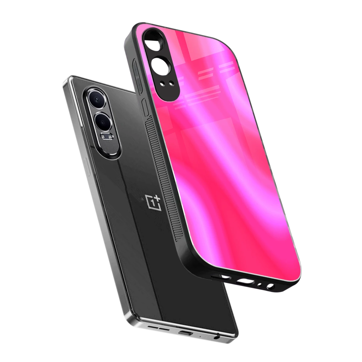 Blush Flow sleek oneplus nord ce 4 lite cover with tempered glass back and TPU edges