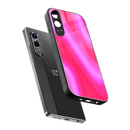 Blush Flow sleek oneplus nord ce 4 lite cover with tempered glass back and TPU edges