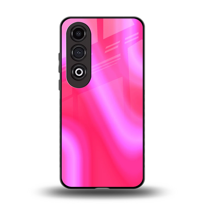 Blush Flow back phone cover | glass case for oneplus nord ce 4