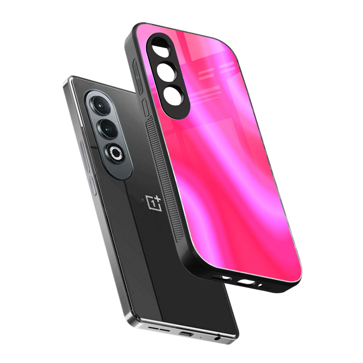 Blush Flow sleek oneplus nord ce 4 cover with tempered glass back and TPU edges