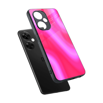 Blush Flow sleek oneplus nord ce 3 lite cover with tempered glass back and TPU edges