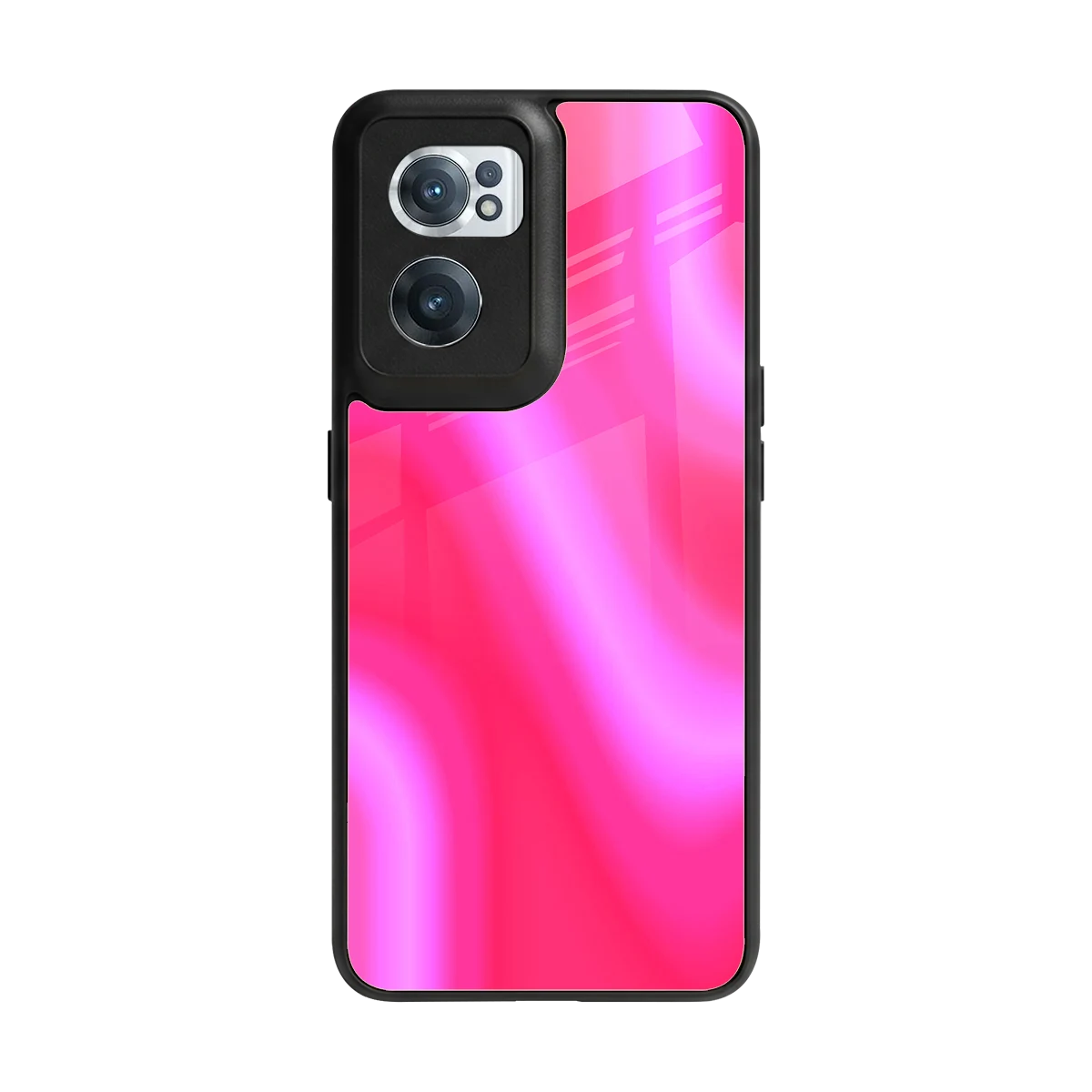 Blush Flow back phone cover | glass case for oneplus nord ce 2