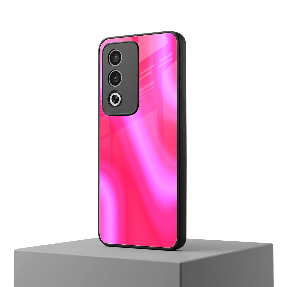 Blush Flow oppo a3 pro mobile cover | shockproof glass phone case