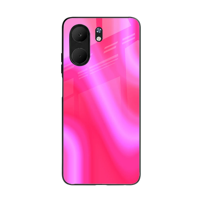 Blush Flow back phone cover | glass case for oppo a5x 5g
