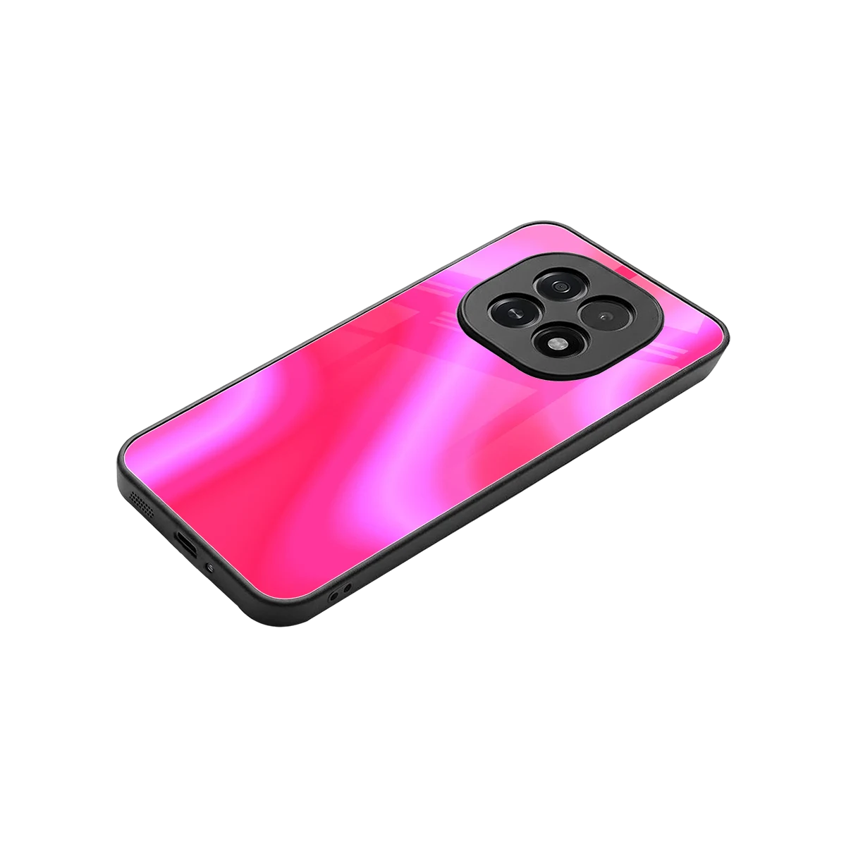 Blush Flow stylish phone case for oppo f29 5g | glossy glass and slim fit