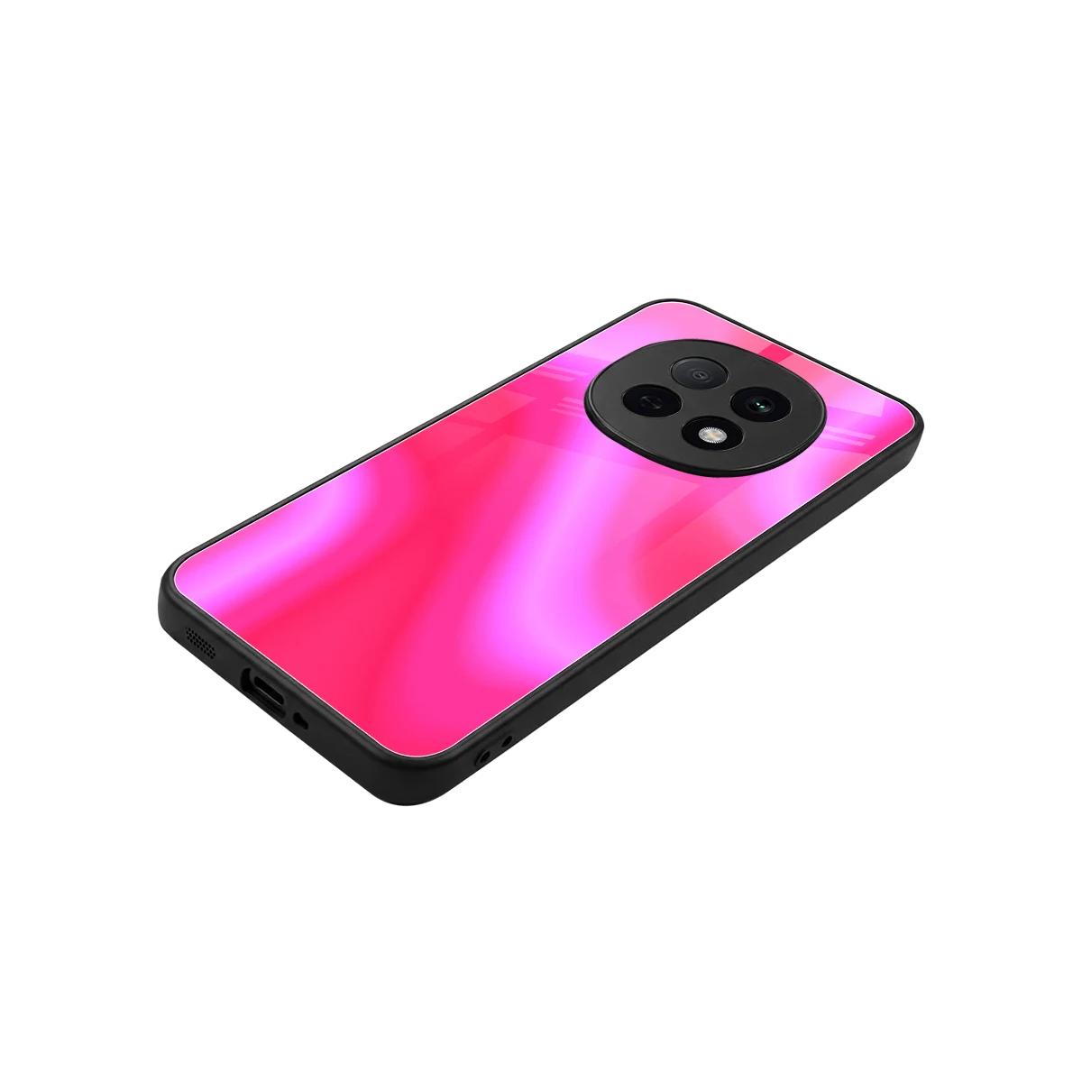 Blush Flow stylish phone case for oppo f29 pro 5g | glossy glass and slim fit